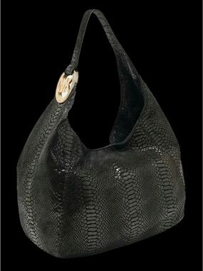 Michael Kors snakeprint shoulder bag